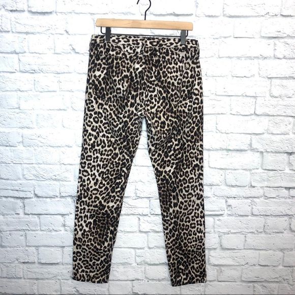 rag & bone Snow Leopard Boyfriend Jeans - Picture 3 of 7